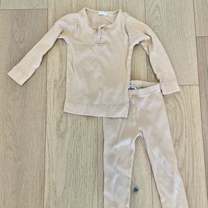 Jamie Kay 2T toddler girl set yellow shirts pants girl